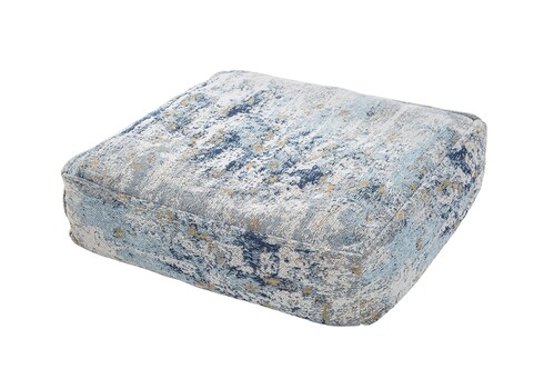 Põrandapadi ABSTRACT sinine / beež, 70x70xH20 cm