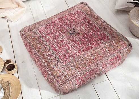 Põrandapadi OLD MARRAKECH punane, 70x70xH20 cm
