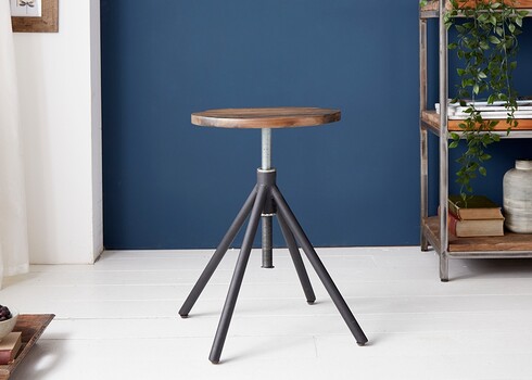 Taburet FACTORY akaatsia, 48x48xH38-60 cm