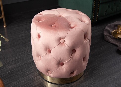 Tumba MODERN BAROQUE tuhmroosa, 37x37xH38 cm