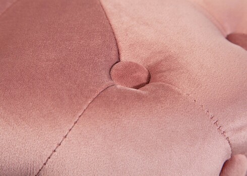 Tumba MODERN BAROQUE tuhmroosa, 37x37xH38 cm