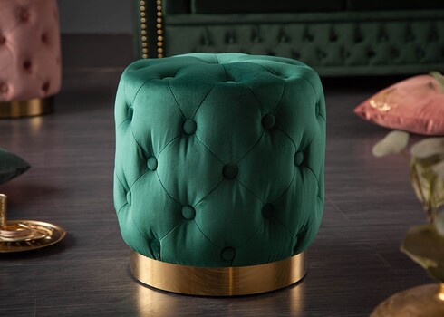 Tumba MODERN BAROQUE roheline, 37x37xH38 cm