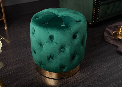 Tumba MODERN BAROQUE roheline, 37x37xH38 cm