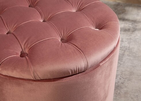 Tumba panipaigaga MODERN BAROQUE tuhmroosa, 50x50xH43 cm