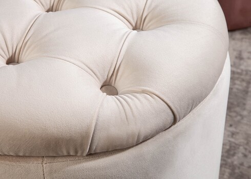 Tumba panipaigaga MODERN BAROQUE beež, 50x50xH43 cm