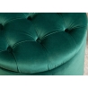 Tumba panipaigaga MODERN BAROQUE roheline, 50x50xH43 cm