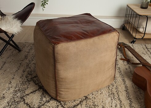 Tumba MUSTANG pruun, 45x45xH45 cm