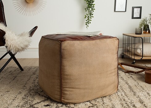 Tumba MUSTANG pruun, 45x45xH45 cm