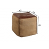 Tumba MUSTANG pruun, 45x45xH45 cm