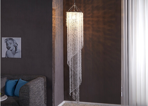 Rippvalgusti BIG STRASS klaar, 30x30xH180 cm