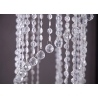 Rippvalgusti BIG STRASS klaar, 30x30xH180 cm