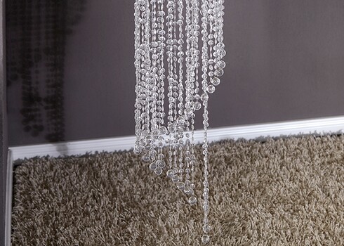 Rippvalgusti BIG STRASS klaar, 30x30xH180 cm