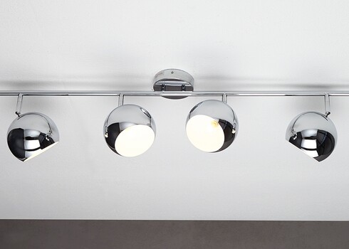 Laevalgusti BUBBLE CHROME 105xH25 cm