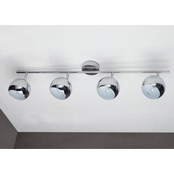 Laevalgusti BUBBLE CHROME 105xH25 cm