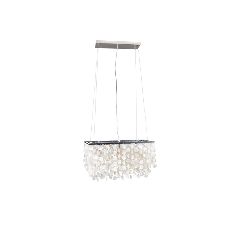 Rippvalgusti LONGSHELL pärlmutter, 80x30xH45 cm