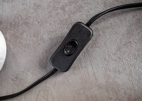 Lauavalgusti BURLESQUE kuldne / marmor, 35x35xH52 cm