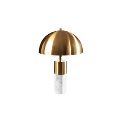 Lauavalgusti BURLESQUE kuldne / marmor, 35x35xH52 cm