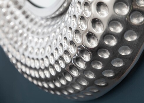 Seinapeegel ORIENT hõbe, 60x5xH60 cm