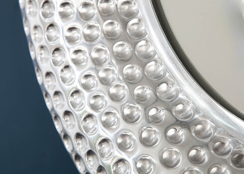 Seinapeegel ORIENT hõbe, 60x5xH60 cm