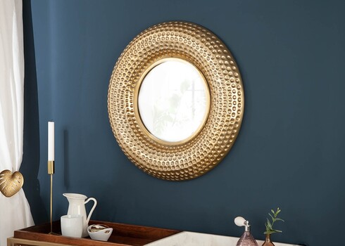 Seinapeegel ORIENT kuldne, 60x5xH60 cm