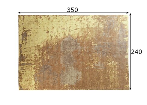 Vaip MODERN ART roostepruun, 350x240 cm