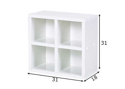 Esikuriiul PISA valge läige, 31x18xH31 cm