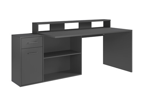 Kirjutuslaud GAMER matt antratsiit, 160x115xH92 cm
