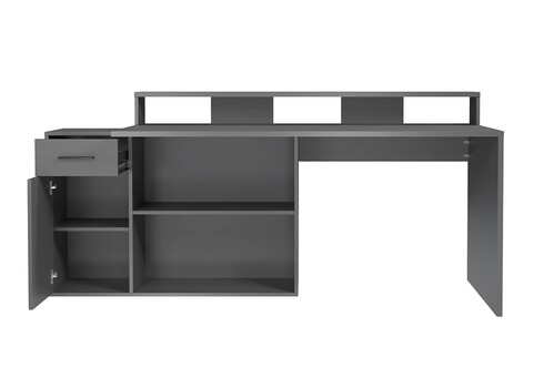 Kirjutuslaud GAMER matt antratsiit, 160x115xH92 cm