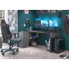 Kirjutuslaud GAMER matt antratsiit, 160x115xH92 cm