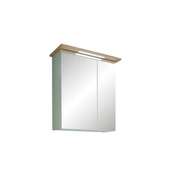 Peegelkapp SALVIE tamm, 60x20xH72 cm, LED