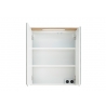 Peegelkapp SALVIE tamm, 60x20xH72 cm, LED