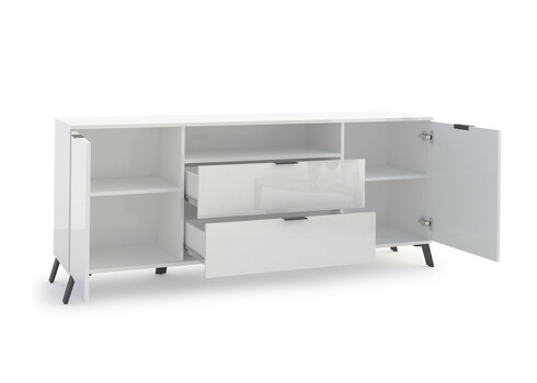 Kummut CASABLANCA valge läige, 180x40xH75 cm