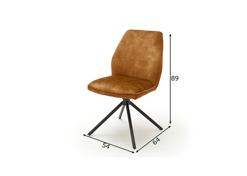 Tool OTTAWA kollane, 52x64xH89 cm