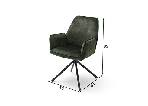Tool OTTAWA oliiviroheline, 60x64xH89 cm