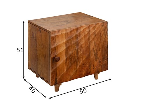 Öökapp SCORPION mango, 50x40xH51 cm