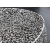 Diivanilaud LEAF hõbe, 122x69xH42 cm