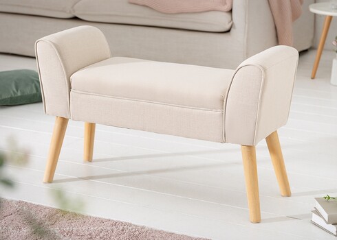 Pink SCARLETT beež, 90x30xH56 cm