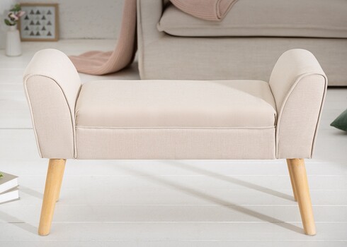 Pink SCARLETT beež, 90x30xH56 cm