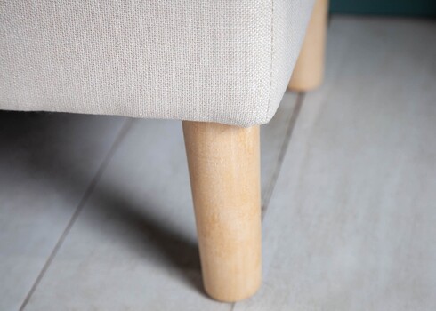 Pink panipaigaga CASTLE beež, 100x40xH45 cm