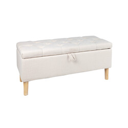 Pink panipaigaga CASTLE beež, 100x40xH45 cm