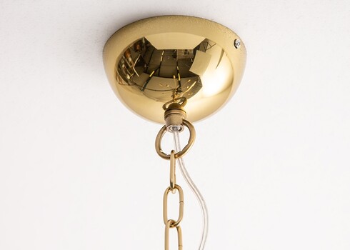 Rippvalgusti SPUTNIK kuldne, 87x87xH142 cm