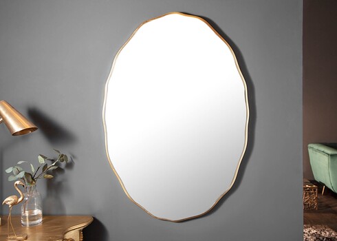 Seinapeegel ELEGANCIA kuldne, 70x3xH100 cm