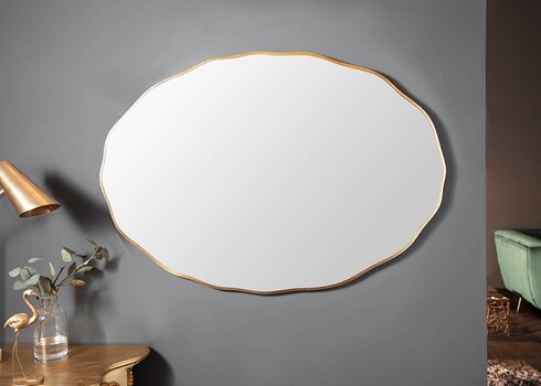 Seinapeegel ELEGANCIA kuldne, 70x3xH100 cm