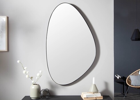 Seinapeegel NOEMI must, 55x3xH90 cm