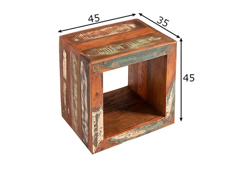 Abilaud JAKARTA pruun, 45x35xH45 cm