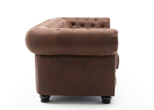 Diivan CHESTERFIELD II antiikpruun, 205x87xH72 cm