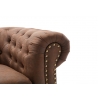 Diivan CHESTERFIELD II antiikpruun, 205x87xH72 cm