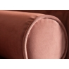 Diivan VELVET vanaroosa, 225x95xH90 cm