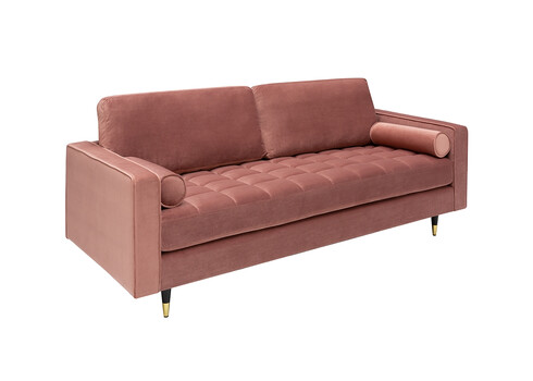 Diivan VELVET vanaroosa, 225x95xH90 cm