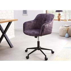 Kontoritool EUPHORIA tumehall, 58x61xH81-91 cm